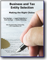 Business and Tax Entity Selection